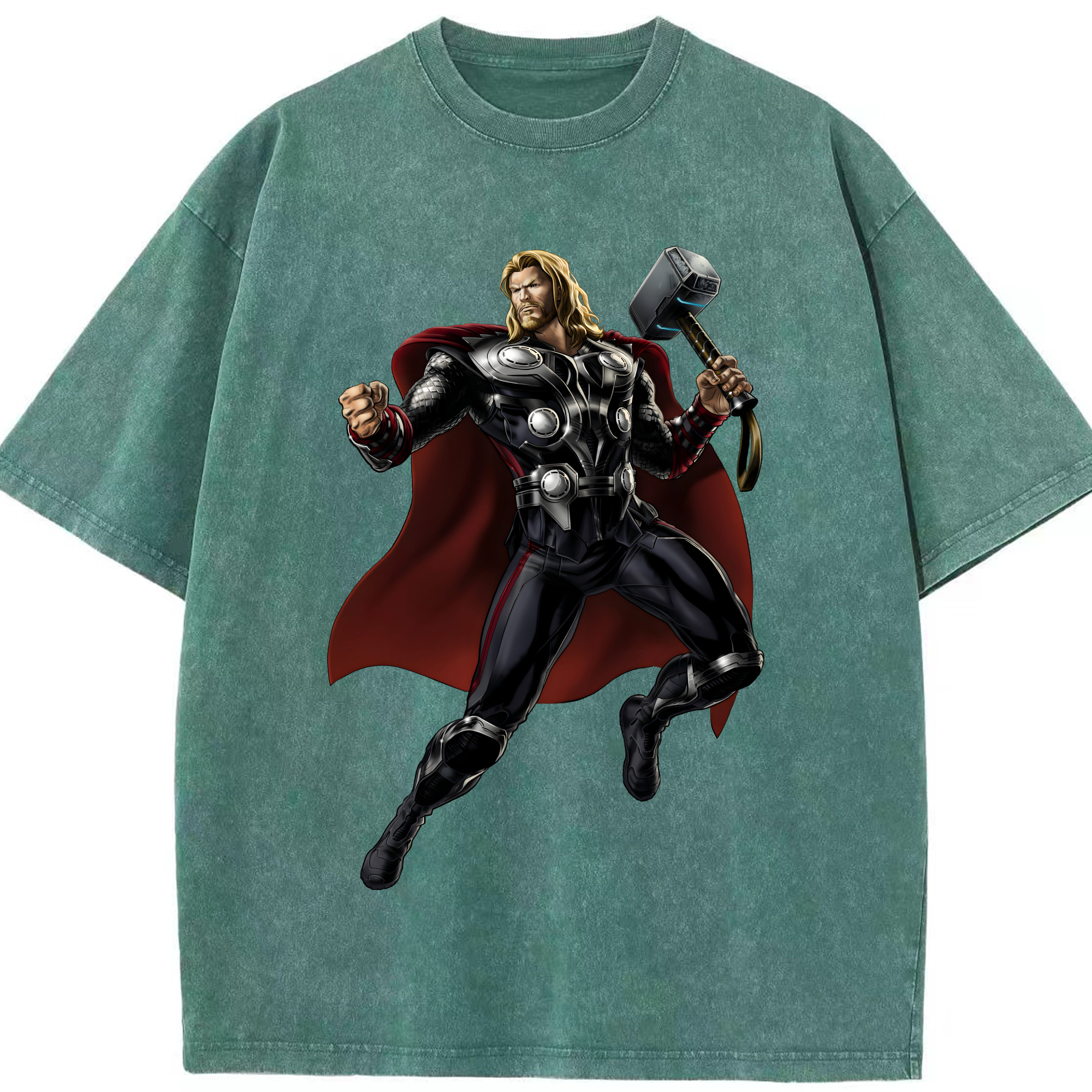 （画像用） アベンジャーズ The Avengers 綿100% ヴィンテージ風 半袖Tシャツ（フロントプリント）